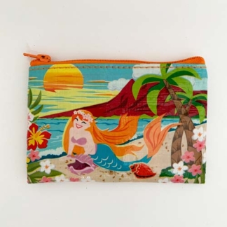 Coelacanth Recyclable Coin Purse Mermaid Paradise