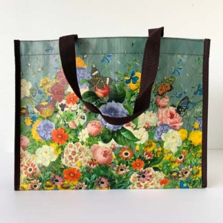 Coelacanth Recyclable Shopping Bag Flower Garden