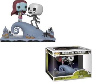 Under the Moonlight Jack and Sally on the Hill Disney Movie Moment Funko Pop Vinyl Figure