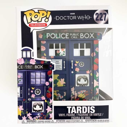 TARDIS Doctor Who Clara Memorial 6" Funko Pop front - Happy Clam Gifts