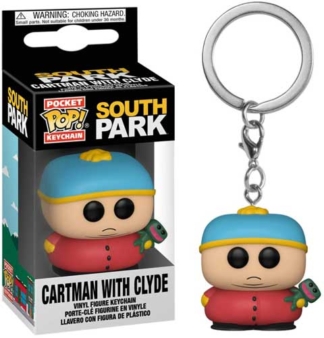 Cartman with Clyde South Park Funko Pocket Pop Keychain