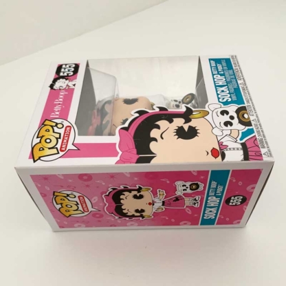 Sock Hop Betty Boop & Pudgy Funko Pop left side - Happy Clam Gifts