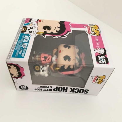Sock Hop Betty Boop & Pudgy Funko Pop right side - Happy Clam Gifts