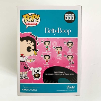 Sock Hop Betty Boop & Pudgy Funko Pop back - Happy Clam Gifts