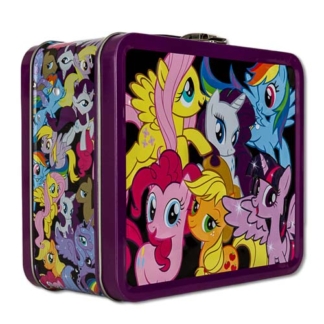 Loungefly Collectible Metal Lunch Box My Little Pony 6 Ponies at Happy Clam Gifts
