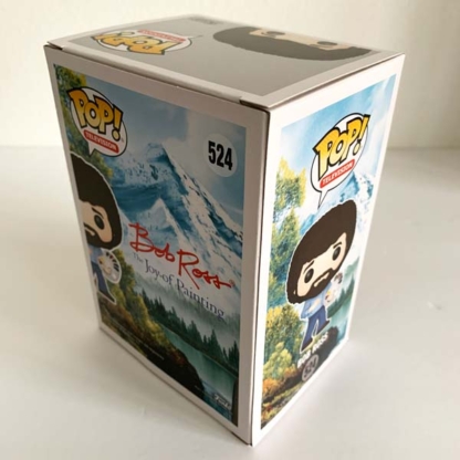Bob Ross The Joy of Painting Funko Pop box back - Happy Clam Gifts