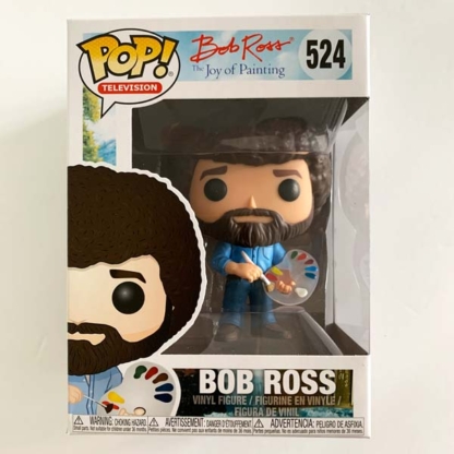 Bob Ross The Joy of Painting Funko Pop front - Happy Clam Gifts