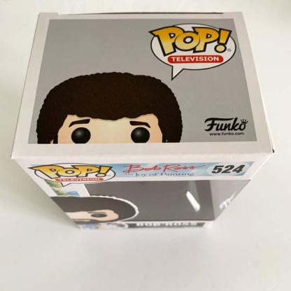 Bob Ross The Joy of Painting Funko Pop box top - Happy Clam Gifts
