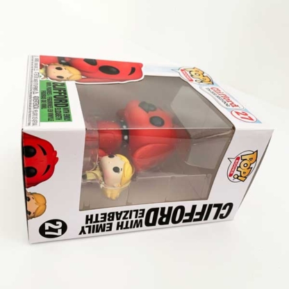 Clifford The Big Red Dog With Emily Elizabeth Funko Pop side - Happy Clam Gifts