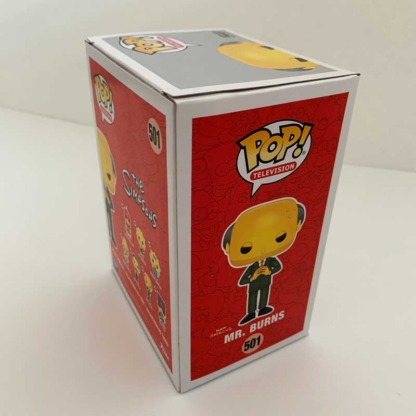 The Simpsons Mr. Burns Funko Pop back right - Happy Clam Gifts