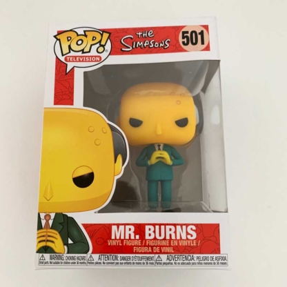 The Simpsons Mr. Burns Funko Pop front - Happy Clam Gifts