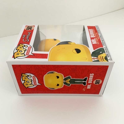 The Simpsons Mr. Burns Funko Pop left side - Happy Clam Gifts