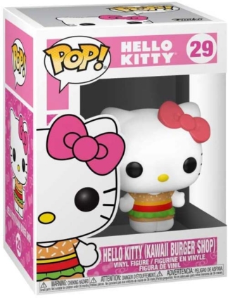 Hello Kitty Kawaii Burger Shop Sanrio Funko Pop Vinyl Figure
