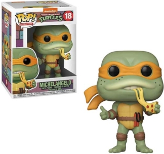 Michelangelo Teenage Mutant Ninja Turtles Nickelodeon Funko Pop Retro Toys Vinyl Figure