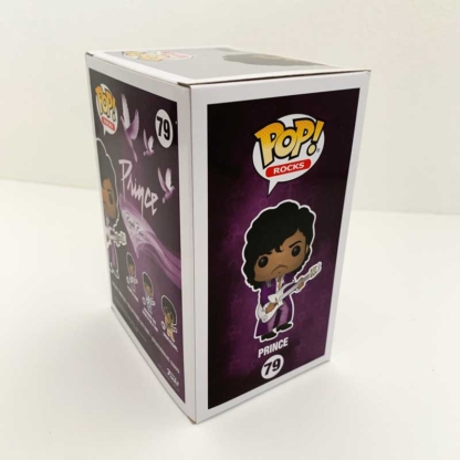 Prince Purple Rain Funko Pop back right - Happy Clam Gifts