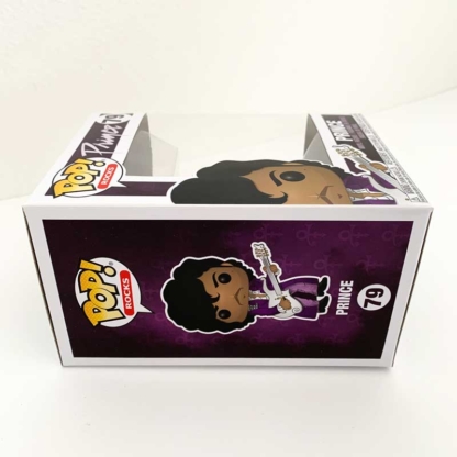 Prince Purple Rain Funko Pop left side - Happy Clam Gifts