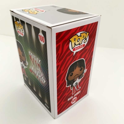Rick James Funko Pop back right - Happy Clam Gifts