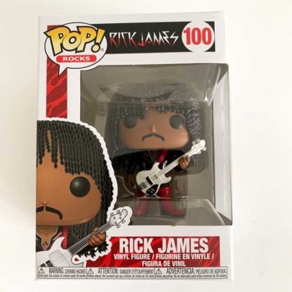 Rick James Funko Pop front - Happy Clam Gifts