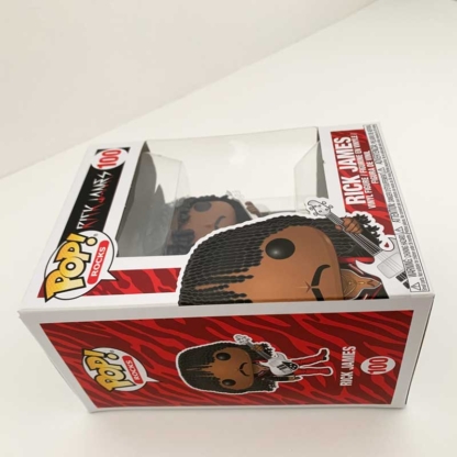Rick James Funko Pop left side - Happy Clam Gifts