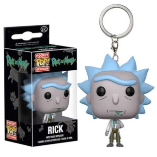 Rick Rick and Morty Funko Pocket Pop Keychain