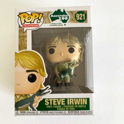 Steve Irwin Australia Zoo Funko Pop front - Happy Clam Gifts