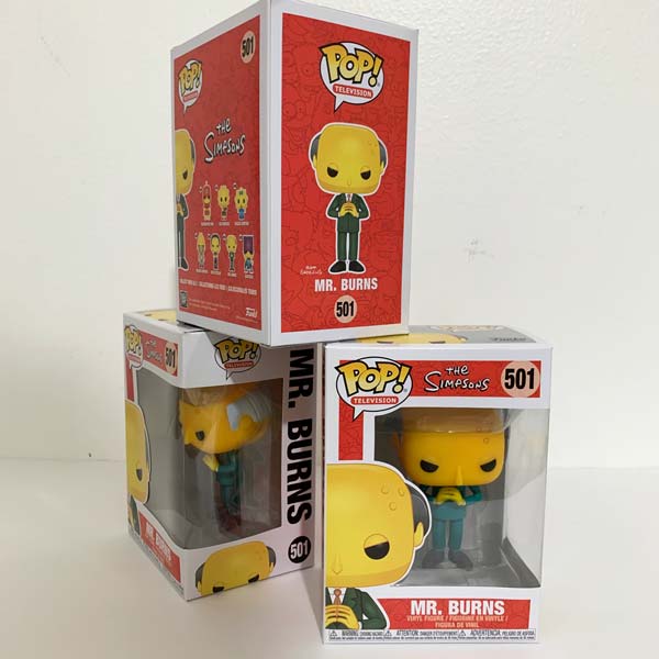 Mr Burns Vinyl Figure 501 The Simpsons Funko POP! 