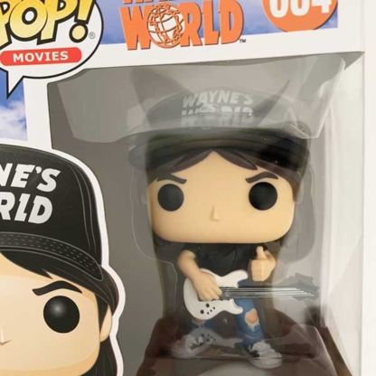 Wayne Wayne's World Funko Pop closeup - Happy Clam Gifts