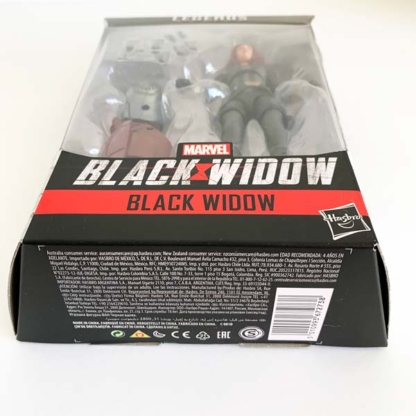 Hasbro Marvel Legends Series Black Widow bottom - Happy Clam Gifts