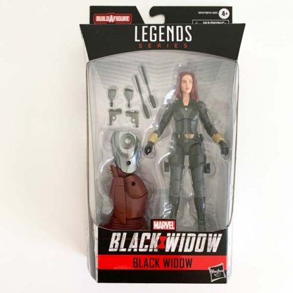 Hasbro Marvel Legends Series Black Widow front - Happy Clam Gifts