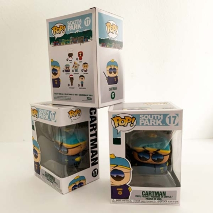 Cartman Officer South Park Funko Pops at Happy Clam Gifts