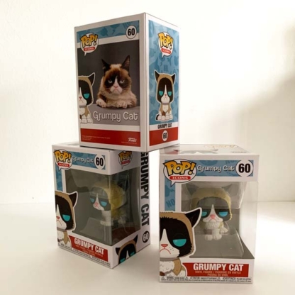 Grumpy Cat Funko Pops at Happy Clam Gifts