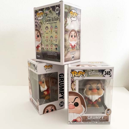 Grumpy Funko Pops at Happy Clam Gifts
