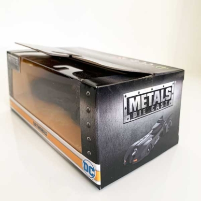 Jada Metals Die Cast Batman Batmobile 1:32 Scale box right side - Happy Clam Gifts