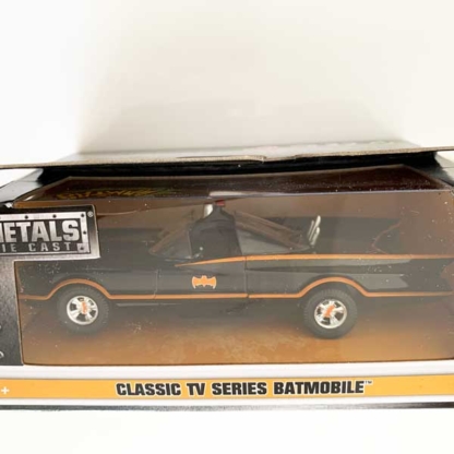 Jada Metals Batman Classic TV Series Batmobile 1:32 Scale closeup - Happy Clam Gifts