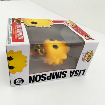 Lisa Simpson The Simpsons Funko Pop side - Happy Clam Gifts