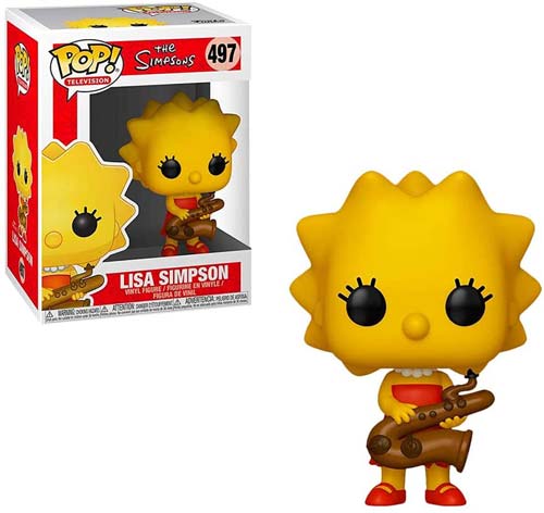 semester uklar announcer Lisa Simpson The Simpsons Funko Pop Television Vinyl Figure | Happy Clam  Gifts