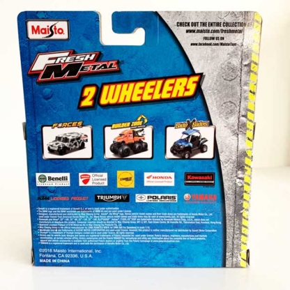 Maisto Fresh Metal 2 Wheelers KTM525SX Motorcycle Die-cast 1:18 Scale back - Happy Clam Gifts