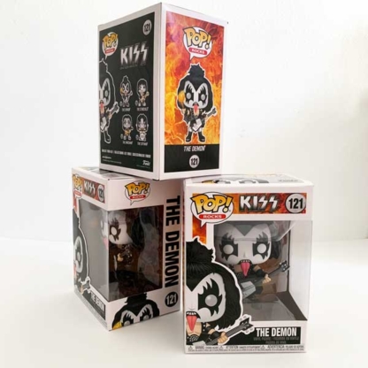 The Demon KISS Funko Pops at Happy Clam GIfts