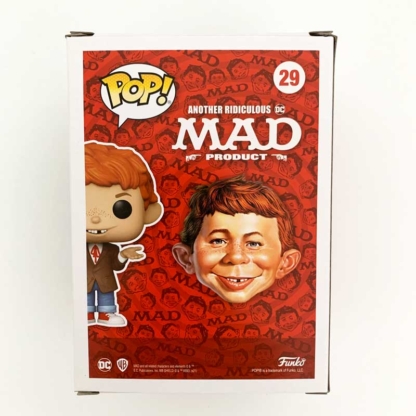 Alfred E. Neuman Funko Pop back - Happy Clam Gifts