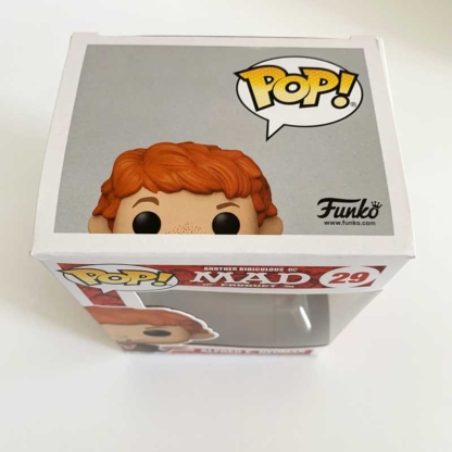 Alfred E. Neuman Funko Pop top - Happy Clam Gifts