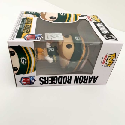 Aaron Rodgers NFL Packers Funko Pop side - Happy Clam Gifts