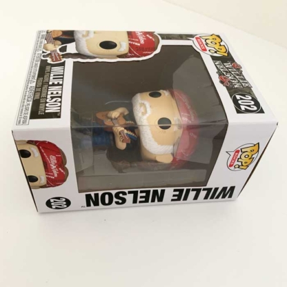 Willie Nelson Funko Pop side - Happy Clam Gifts