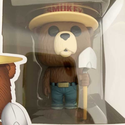 Smokey Bear Funko Pop closeup - Happy Clam Gifts
