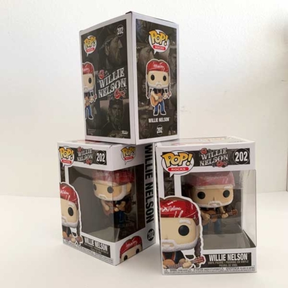 Willie Nelson Funko Pops at Happy Clam Gifts