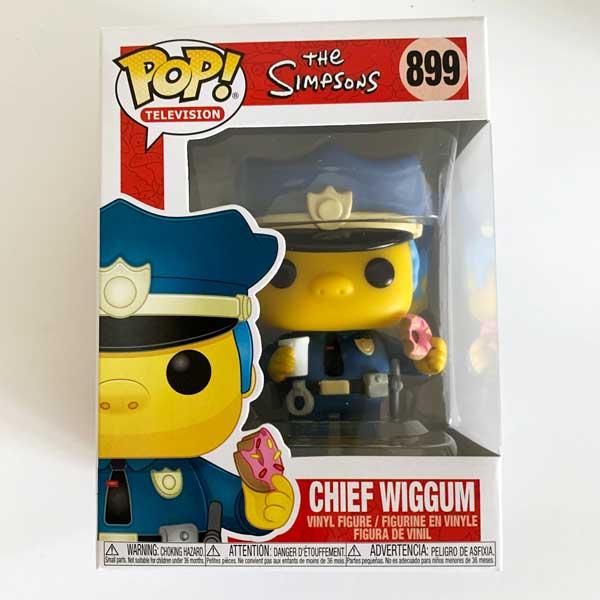 The Simpsons Vinyl Chief Wiggum Funko Pop 