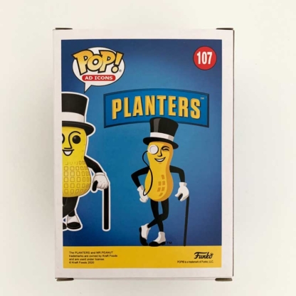 Mr. Peanut Planters Funko Pop back - Happy Clam Gifts