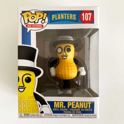 Mr. Peanut Planters Funko Pop front - Happy Clam Gifts