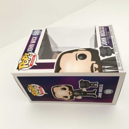 John Wick With Dog Funko Pop left side - Happy Clam Gifts