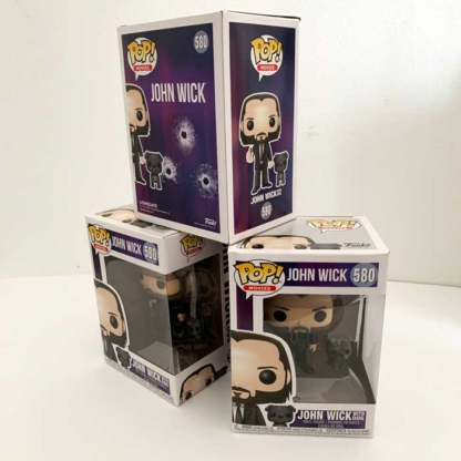 John Wick With Dog Funko Pops at Happy Clam Gifts
