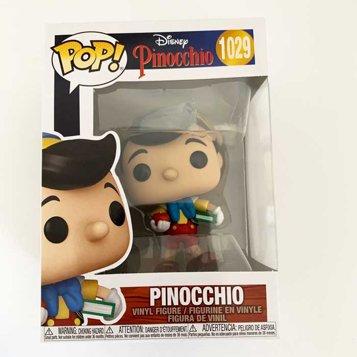 Pinocchio School Bound Disney Pop Vinyl Happy Funko Gifts Figure Clam 